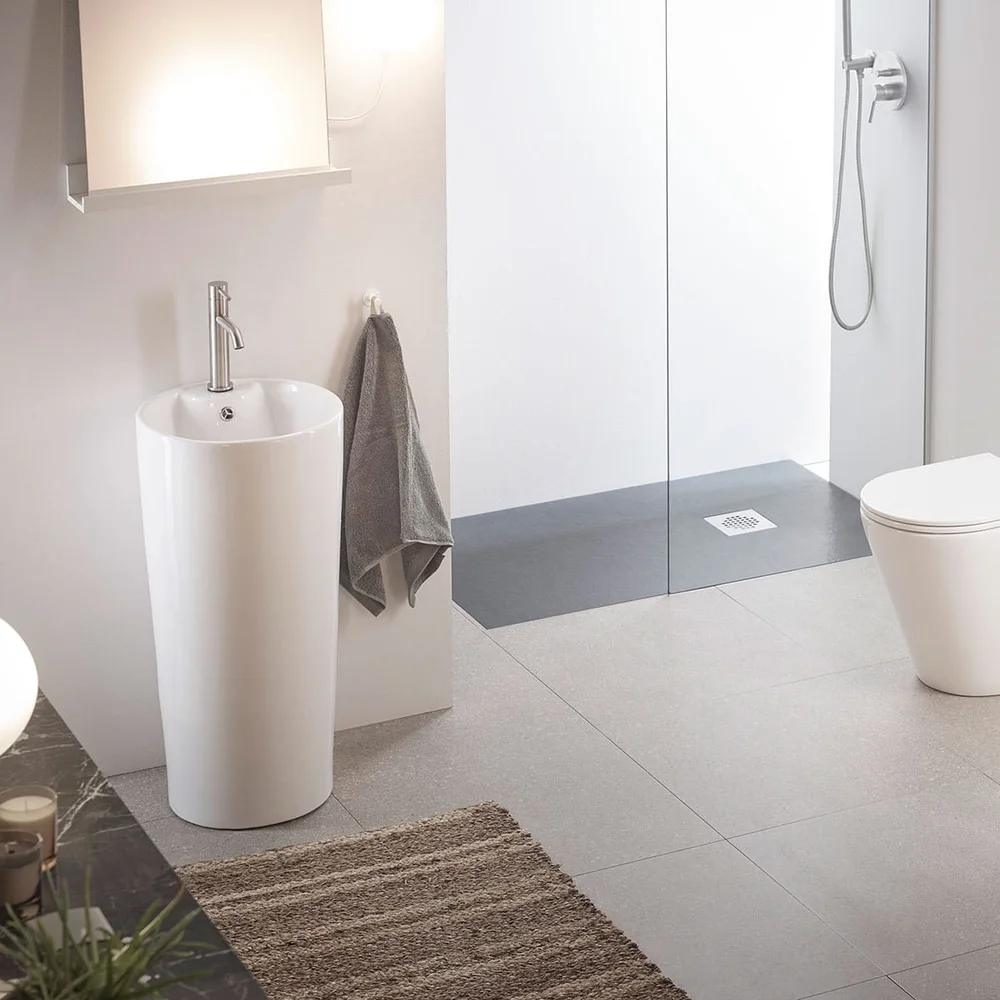 Bathco Antequera golvstående WC, Vit blank, bild 2