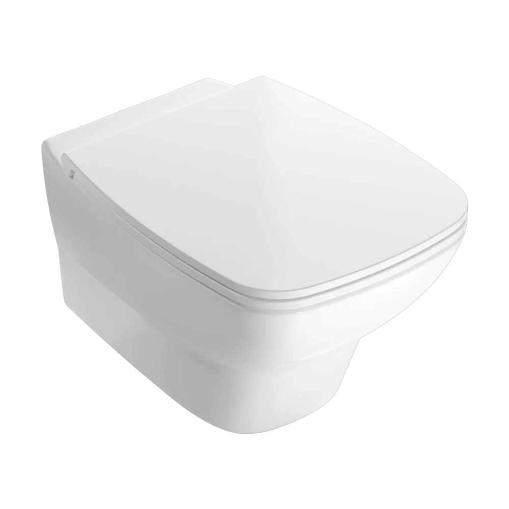 Globo Daily vägghängd WC, spolkantsfri, 53 cm