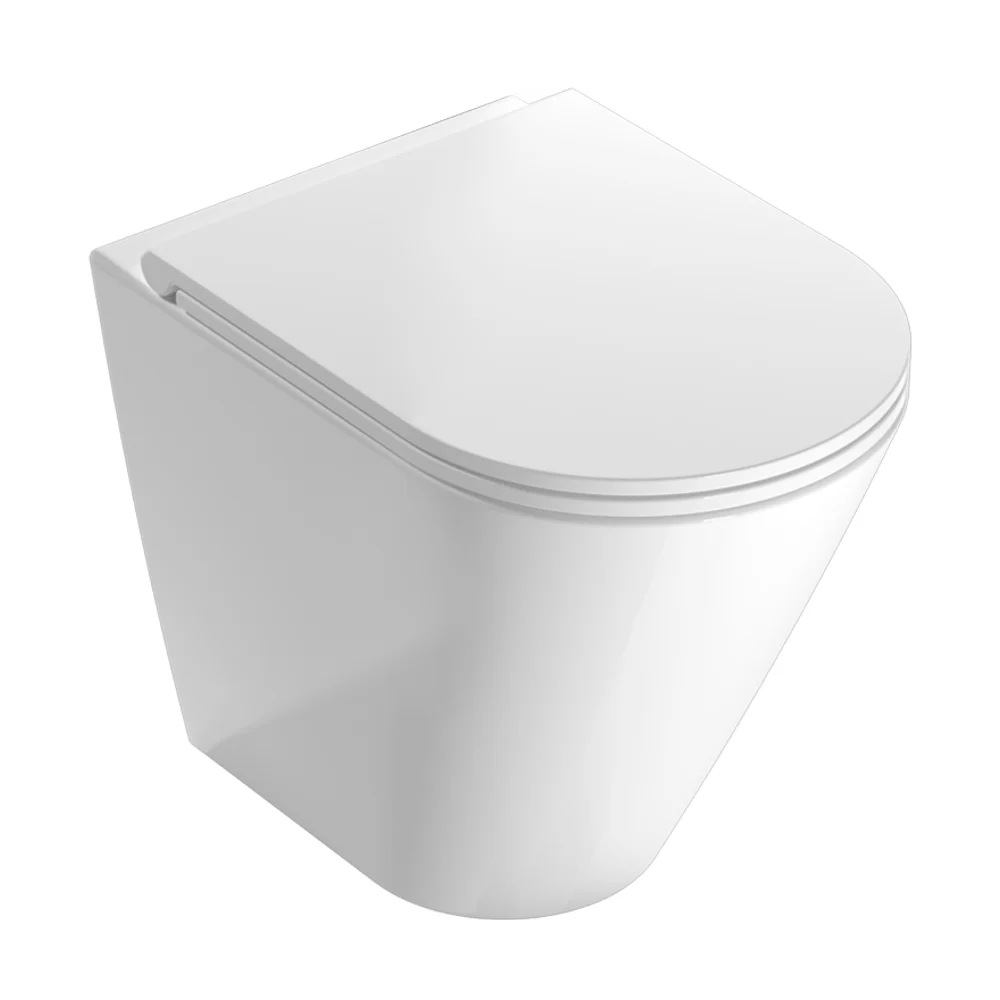 Globo Forty3 golvstående WC, för inbyggd cistern, 52 cm